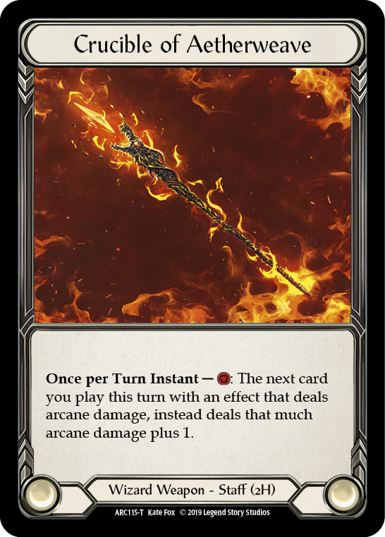Dash // Crucible of Aetherweave [ARC002-T // ARC115-T] (Arcane Rising)  1st Edition Normal - Image 2
