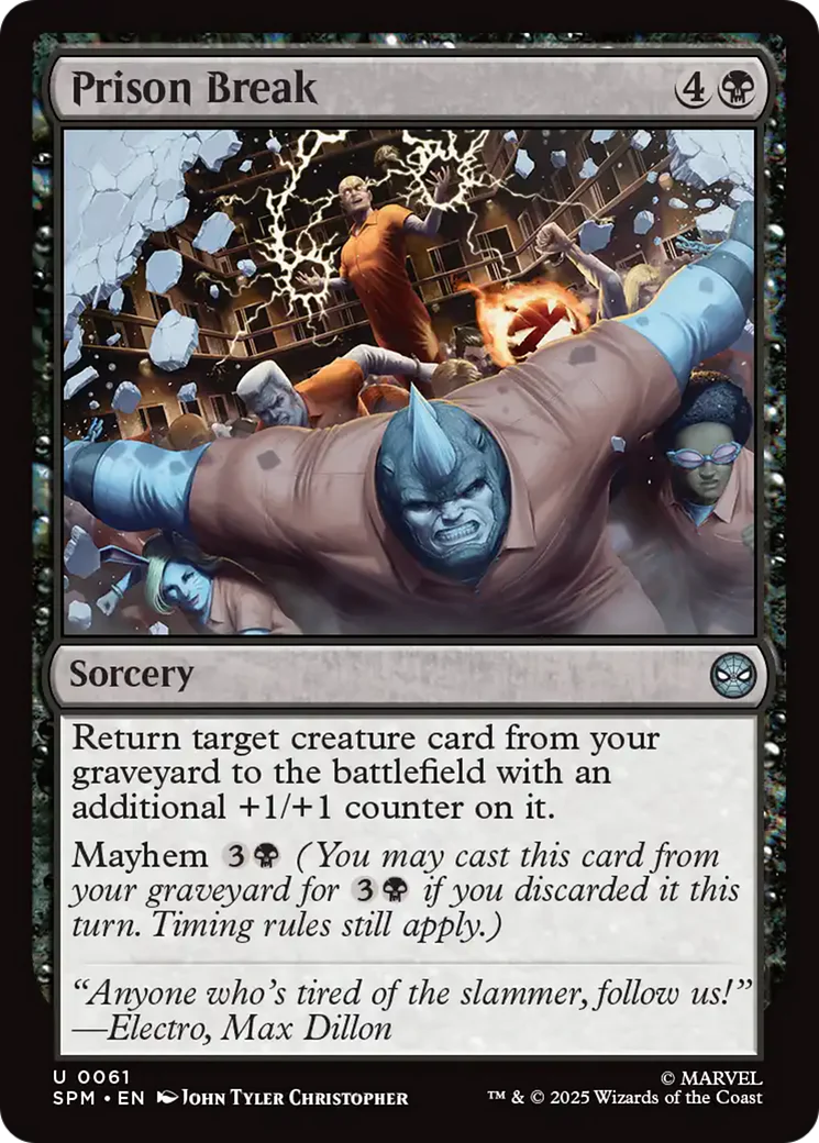 Prison Break [Marvel's Spider-Man]